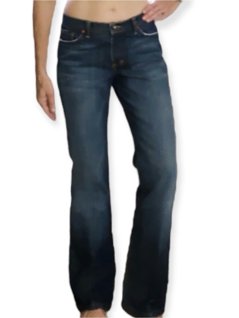 Y2K David Kahn Made in USA Lauren Bootcut Jeans Women's Size 6 - Picture 2 of 16
